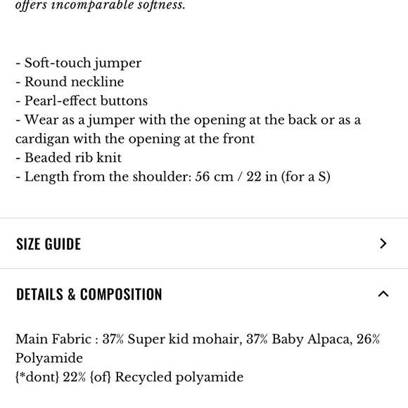 Sézane Gaspard Cardigan - Picture 5 of 10